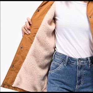 New Vans Women’s Thanks Coach Sherpa Jacket Coat